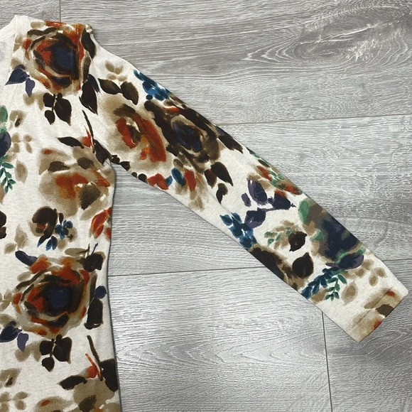 Rafaella Cardigan Floral V-Neck M - Picture 5 of 16